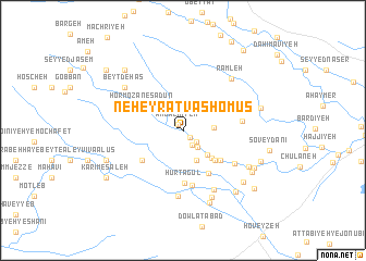 map of Neheyrāt Va Shomūs