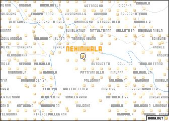 map of Nehiniwala