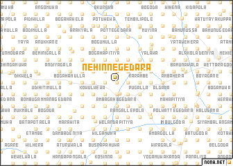 map of Nehinnegedara