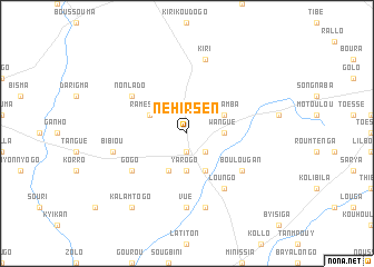 map of Nèhirsen