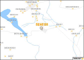 map of Nehrǝm