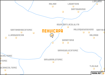 map of Nehuicapa