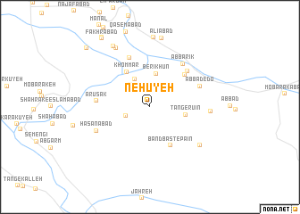 map of Nehūyeh
