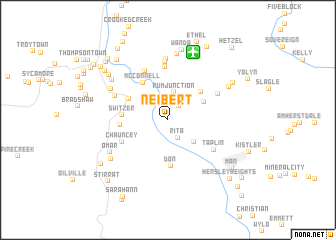 map of Neibert