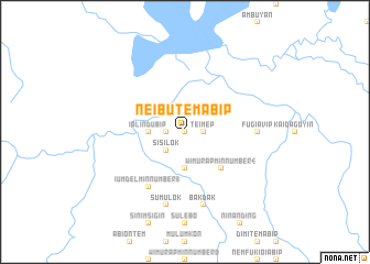 map of Neibutemabip