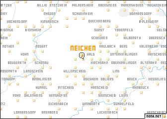 map of Neichen