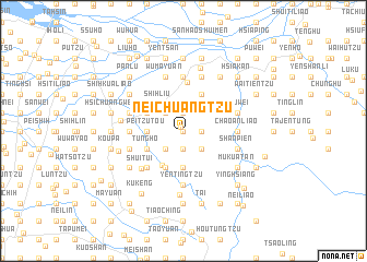 map of Nei-chuang-tzu