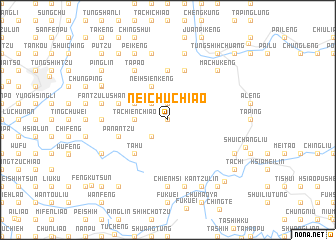 map of Nei-chu-chiao