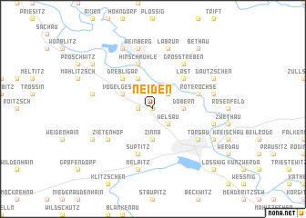 map of Neiden