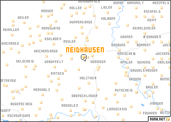 map of Neidhausen