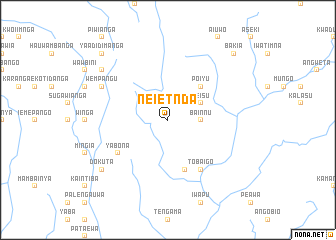 map of Neiet\