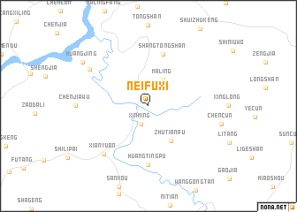 map of Neifuxi