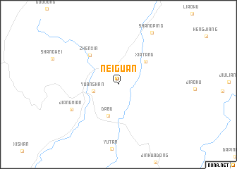 map of Neiguan