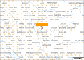 map of Nei-hsin