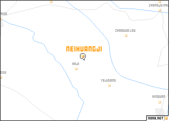 map of Neihuangji