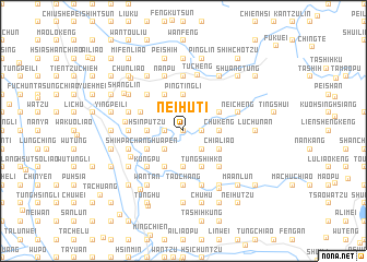 map of Nei-hu-ti