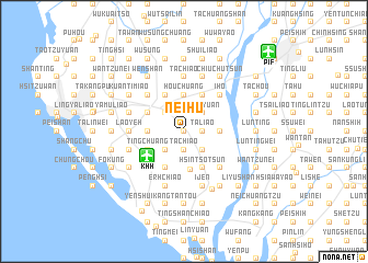 map of Nei-hu