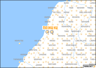 map of Nei-hu