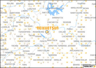 map of Nei-kuo-ts\