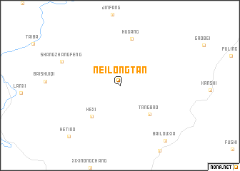 map of Neilongtan