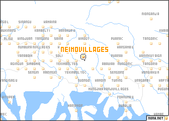 map of Neimo Villages