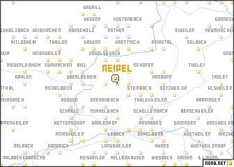 map of Neipel