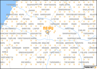 map of Nei-pu