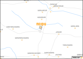 map of Neiqiu