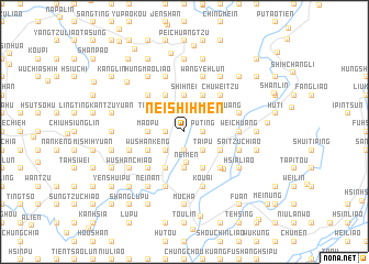 map of Nei-shih-men