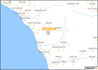 map of Nei-shih