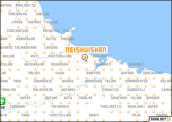 map of Nei-shui-shan