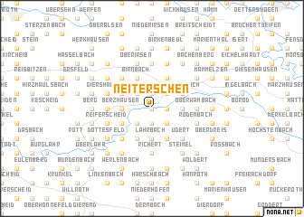 map of Neiterschen