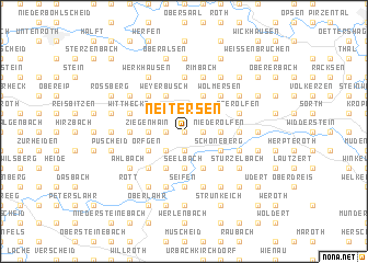 map of Neitersen