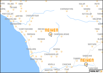 map of Nei-wen