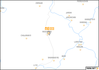 map of Neixi