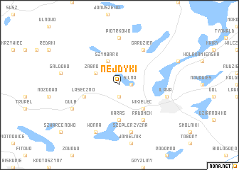 map of Nejdyki