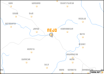 map of Nejo