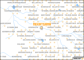 map of Nekatgama