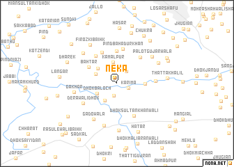 map of Neka