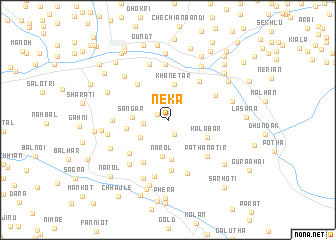 map of Neka