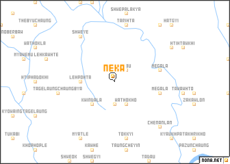 map of Neka