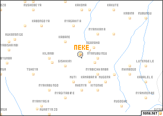 map of Neke