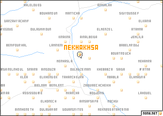 map of Nekhakhsa