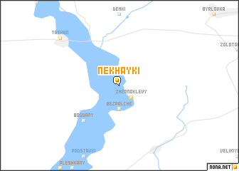 map of Nekhayki