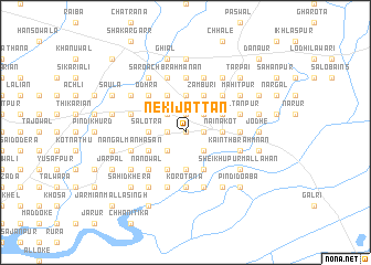 map of Neki Jattān