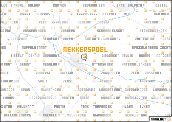 map of Nekkerspoel