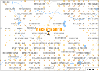 map of Nekketegama