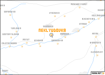 map of Neklyudovka