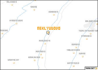 map of Neklyudovo