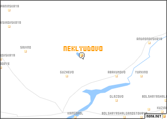 map of Neklyudovo